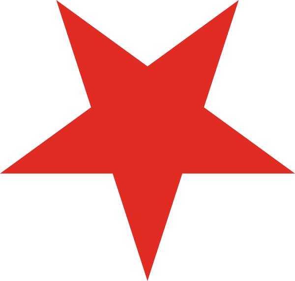 Logo SK Slavia Praha - hvězda